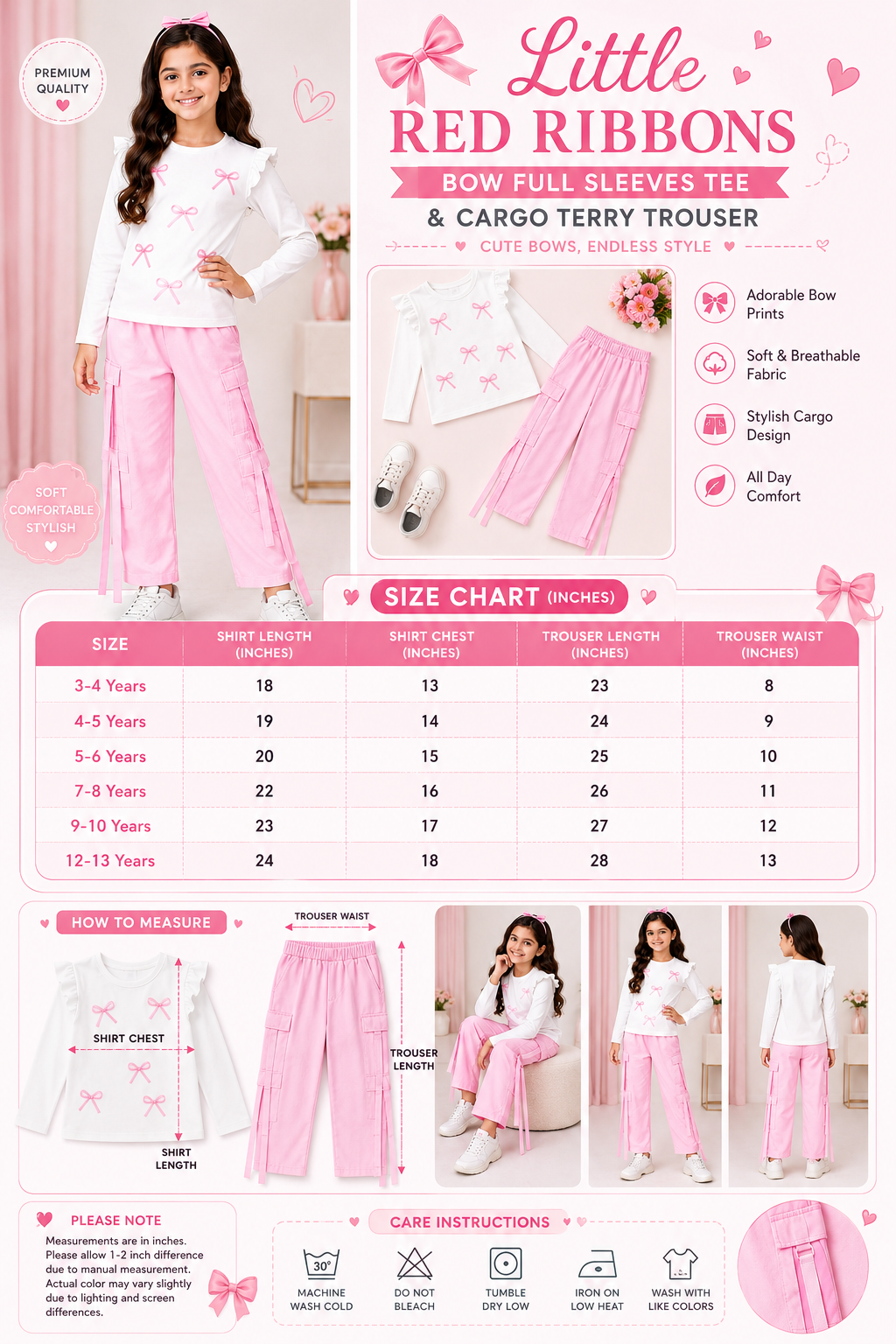 Princess Ribbon Fashion Set
