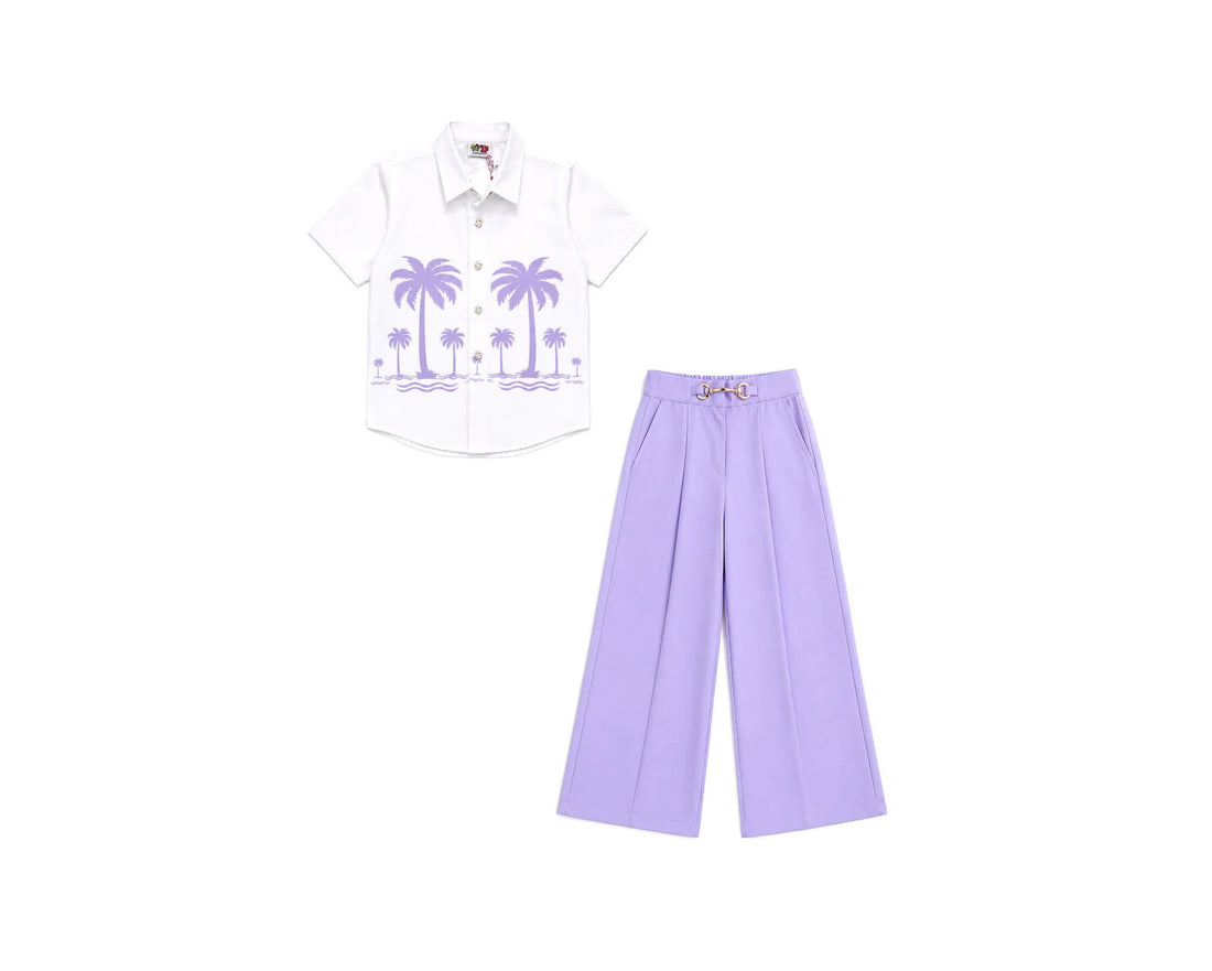 Urban Grace Cotton Co-Ord Set for Girls