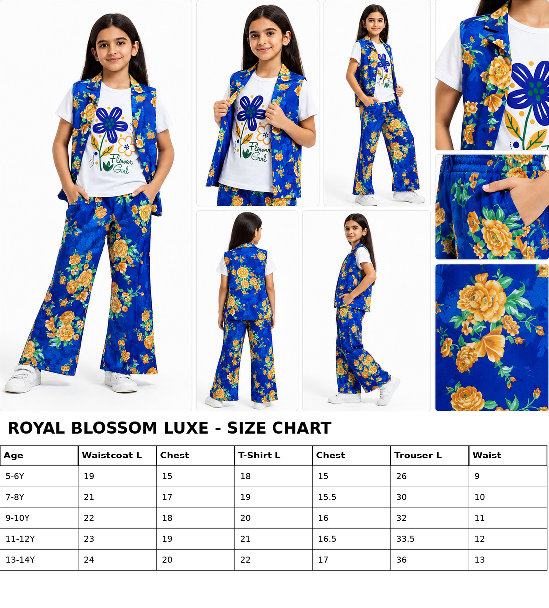 Azure Bloom Signature Set - Royal Blue